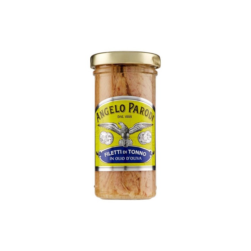 8000935159219Angelo Parodi Filetti Di Tonno In Olio Di Oliva 150gr