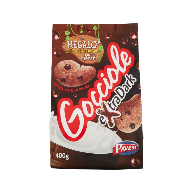 8013355998702Pavesi Gocciole Extra Dark 400gr