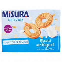 8002590041984Misura Dolcesenza Biscotti Yogurt 400gr