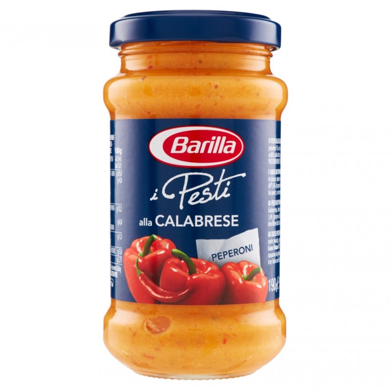 8076809517751Barilla Pesto Alla Calabrese 190gr