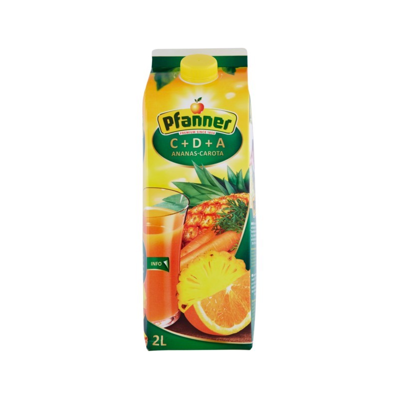 Pfanner Succo Ananas Carota 30% 2000ml