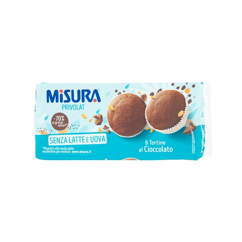 8002590060961Misura Privolat Tortina Cioccolato 6x40gr
