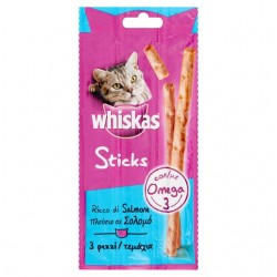 Whiskas Cat Sticks Salmone 18gr
