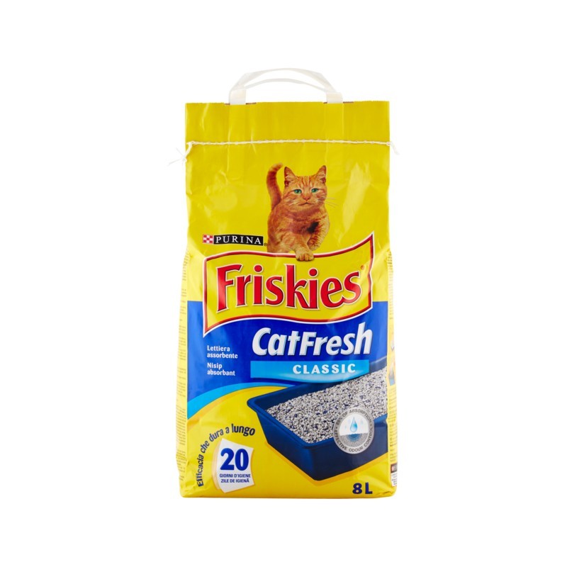 3539370534916 Friskies Cat Lettiera Fresh 8lt 5000gr 3539370534916 Friskies Cat Lettiera Fresh 8lt 5000gr