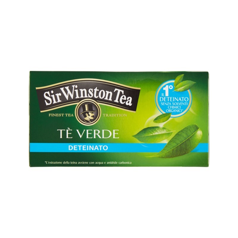 4009300521211 Sir Winston Te' Verde Deteinato 20 Filtri 35gr