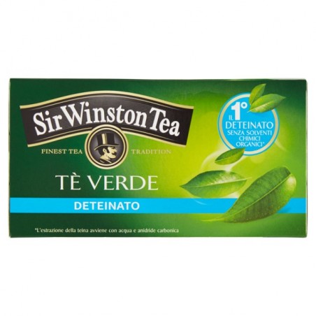 4009300521211 Sir Winston Te' Verde Deteinato 20 Filtri 35gr