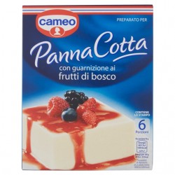 8003000105708Cameo Panna Cotta Frutti Bosco 107gr