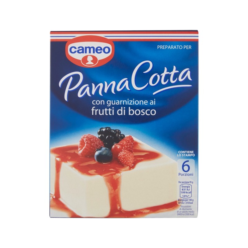 Cameo Panna Cotta Frutti Bosco 107gr