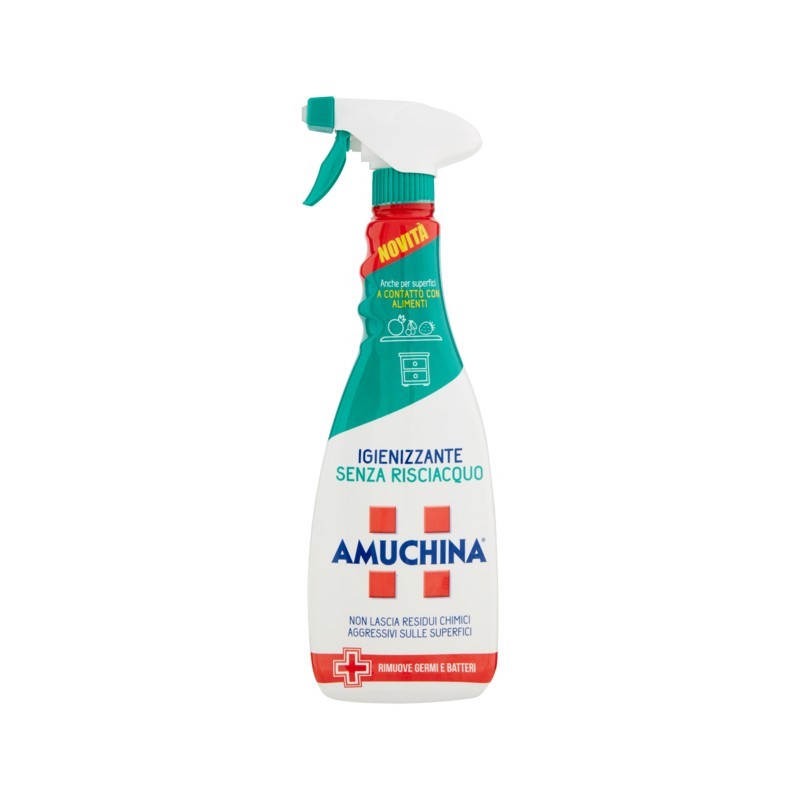 Amuchina Sgrassatore Senza Risciacquo Spray 750ml