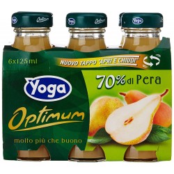 8001440114250Yoga Optimum Succo Pera 6x125ml