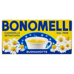 8001840011166Bonomelli Camomilla Setacciata Buonanotte 18 Filtri 27gr