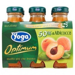 8001440114274Yoga Optimum Succo Albicocca 6x125ml