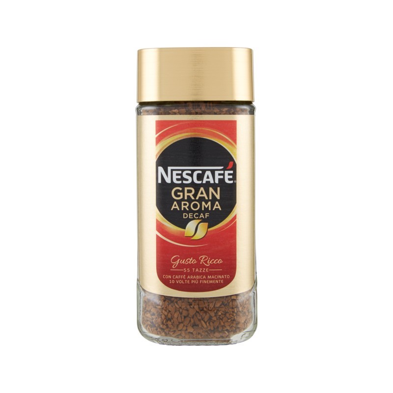 80000815Nescafe' Gran Aroma Decaffeinato Solubile 100gr