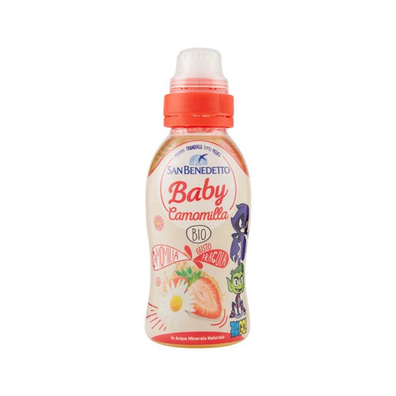 8001620017883San Benedetto Baby Drink Bio Camomilla Gusto Fragola 250ml 8001620017883San Benedetto Baby Drink Bio Camomilla Gusto Fragola 250ml