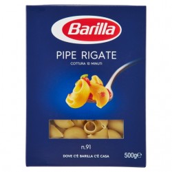 Barilla 091 Pipe Rigate 500gr