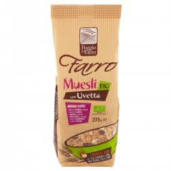 8033413347549Poggio Del Farro Bio Muesli Con Uvetta 275gr