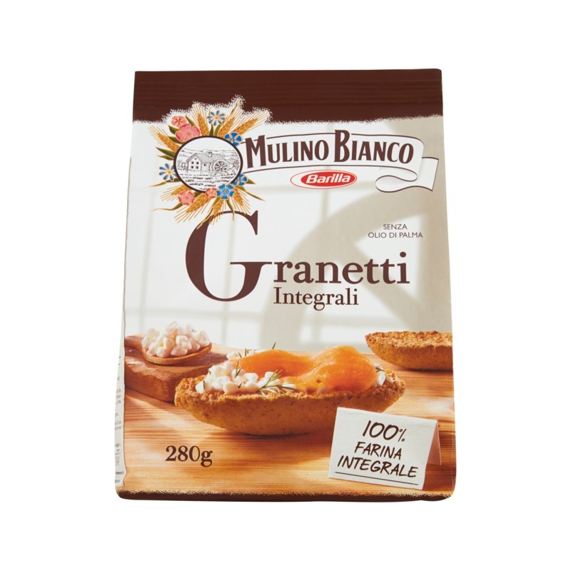 8076809527033Mulino Bianco Granetti Integrali 280gr