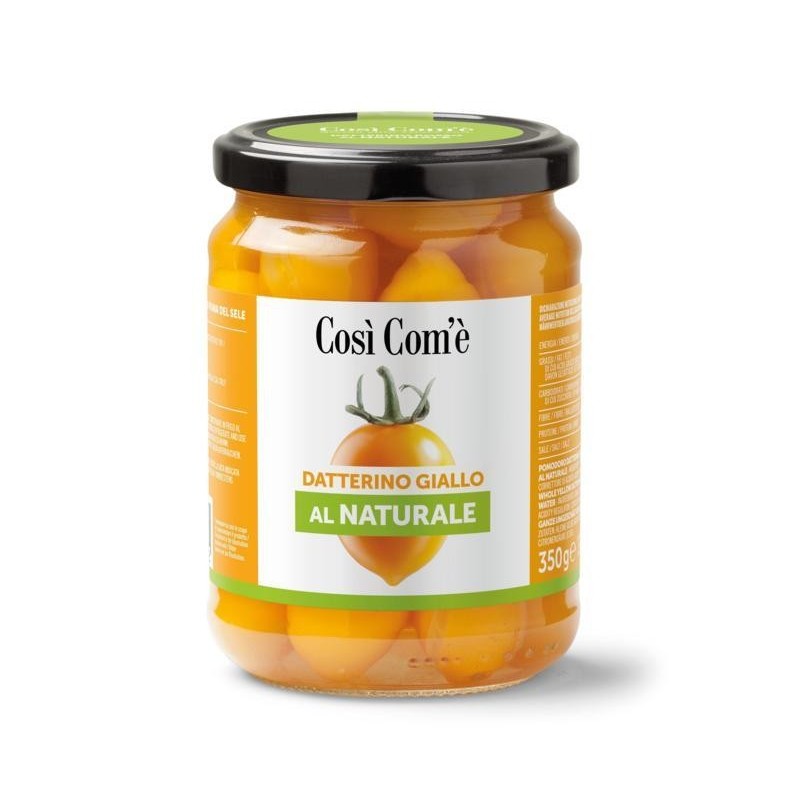 8017995100402Cosi' Com'e' Datterino Giallo Naturale 350gr