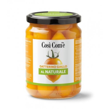 8017995100402Cosi' Com'e' Datterino Giallo Naturale 350gr