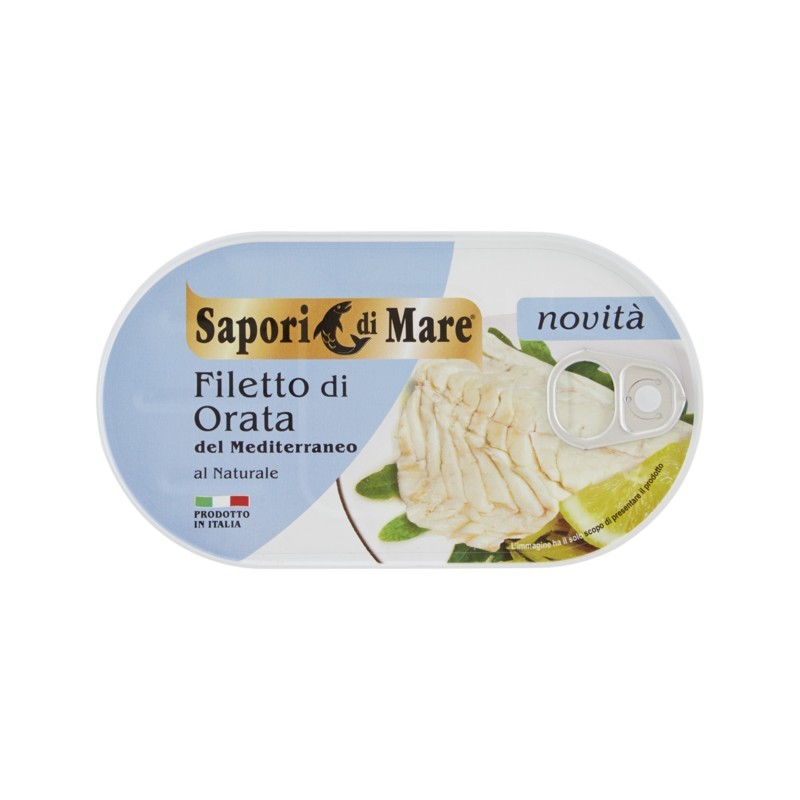 8003950801606 Sapori Di Mare Filetto Di Orata Al Naturale 145gr 8003950801606 Sapori Di Mare Filetto Di Orata Al Naturale 145gr