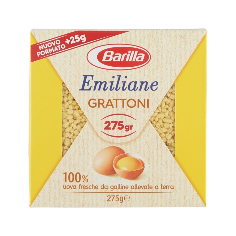 Barilla Emiliane Pastina All'uovo Grattoni 275gr