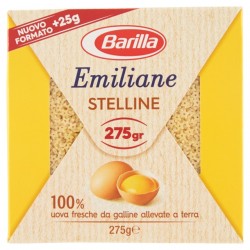 8076809573078Barilla Emiliane Pastina All'uovo Stelline 275gr