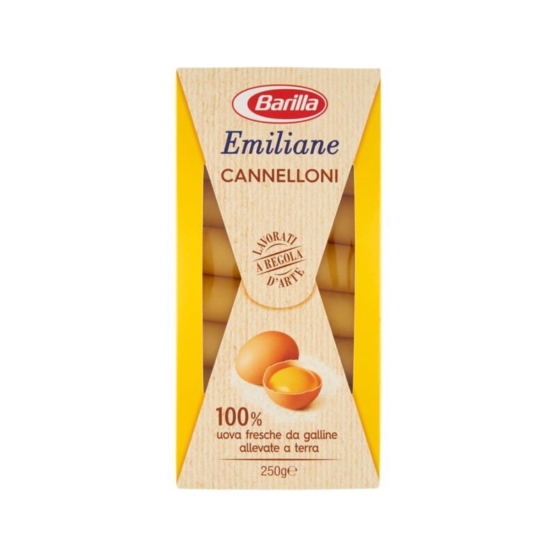 Barilla Emiliane 188 Cannelloni All'uovo 250gr