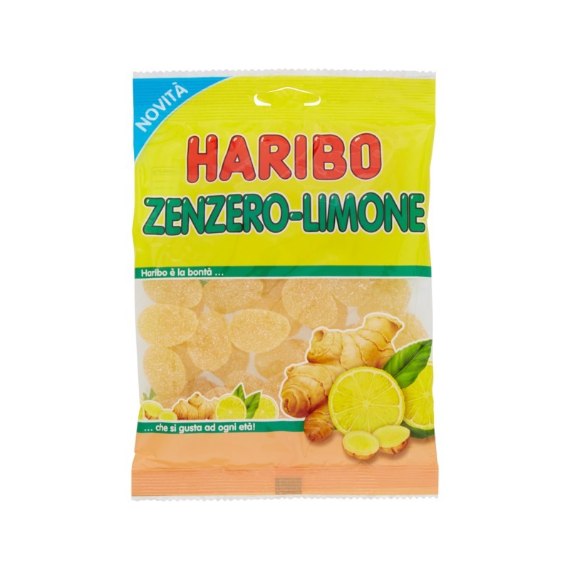 Haribo Caramelle Zenzero E Limone 175gr
