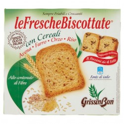 8001405000031Grissin Bon Le Fresche Biscottate Con Cereali 250gr