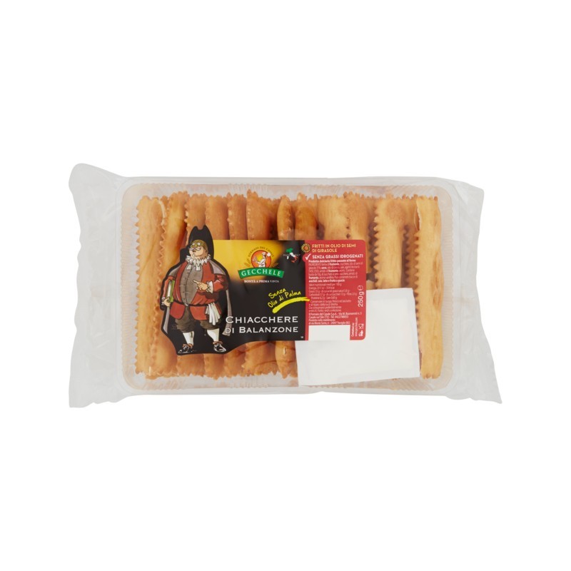 8015854080179Gecchele Chiacchiere Di Balanzone 250gr