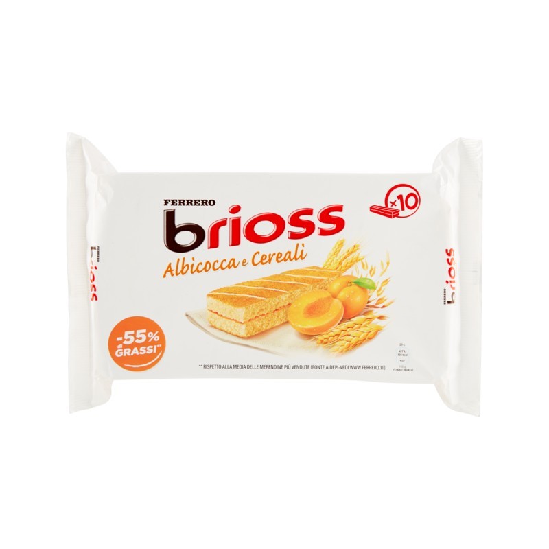 8000500068717Ferrero Brioss Albicocca E Cereali 280gr