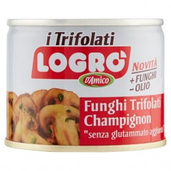 8004460000084Logro' Funghi Champignon Trifolati 180gr
