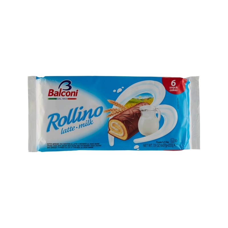 8001585001323Balconi Rollino Latte 6x37gr