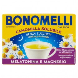 8001840326192Bonomelli Camomilla Solubile Melatonina E Magnesio 16 Filtri X 4,5gr