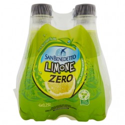 8001620017050San Benedetto Zero Limone Pet 4x250ml