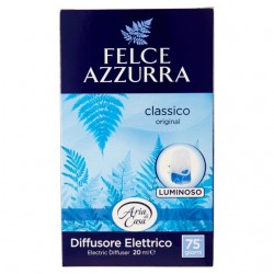 8001280000386Felce Azzurra Aria Diffusore Elettrico Luminoso Con Ricarica Talco Classico 1pz