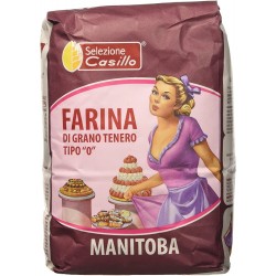 8033971740073Casillo Farina Di Grano Tenero Tipo "0" Manitoba 1000gr