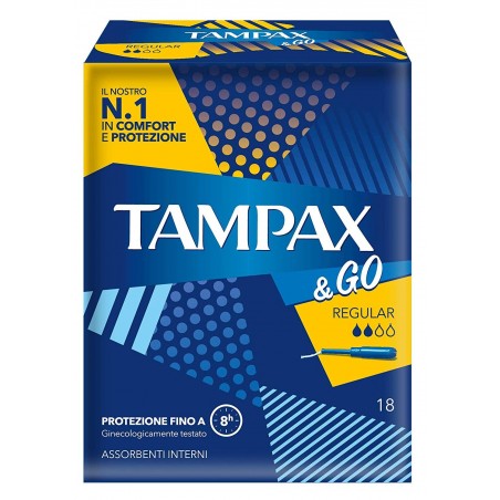 8001841056920 TAMPAX & GO REGULAR 18PZ