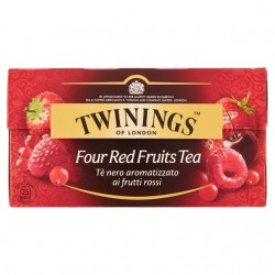 0070177025953Twining Four Red Fruits Tea 25x2gr