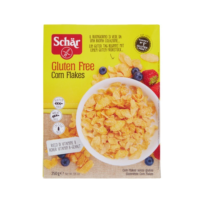 8008698002223Schar Gluten Free Corn Flakes 250gr