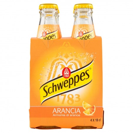 8014396002663Schweppes Arancia 4x180ml