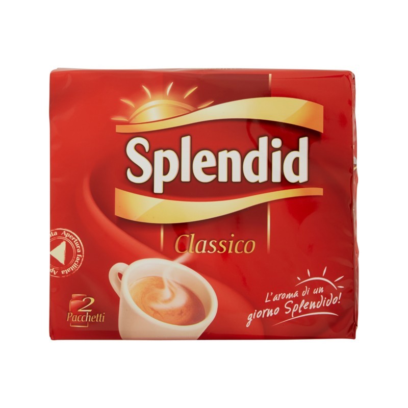 8711000529140Splendid Caffe' Aroma Classico 2x250gr
