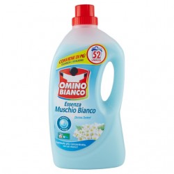 Omino Bianco Liquido Lavatrice Muschio 52 Misurini 2600ml