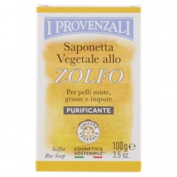 8025796001538I Provenzali Sapone Solido Zolfo 100gr
