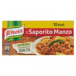 8000830001132Knorr Dado Il Saporito Manzo 10pz 100gr