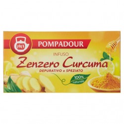 8002355527395Pompadour Infuso Zenzero E Curcuma 20x1,8gr