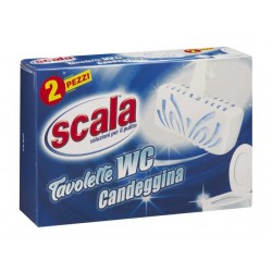 8006130504380Scala Wc Tavoletta Candeggina 2pz