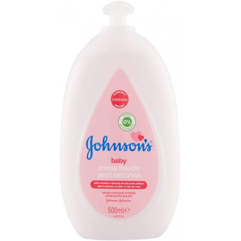 3574661425696 Johnson's Baby Lotion Crema Liquida 500ml