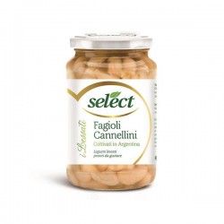 8006280610221Select Fagioli Cannellini Vetro 360gr