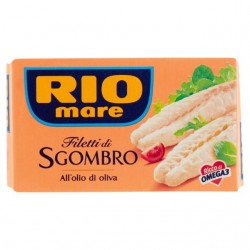 8004030378001Rio Mare Filetti Di Sgombro Olio Di Oliva 125gr